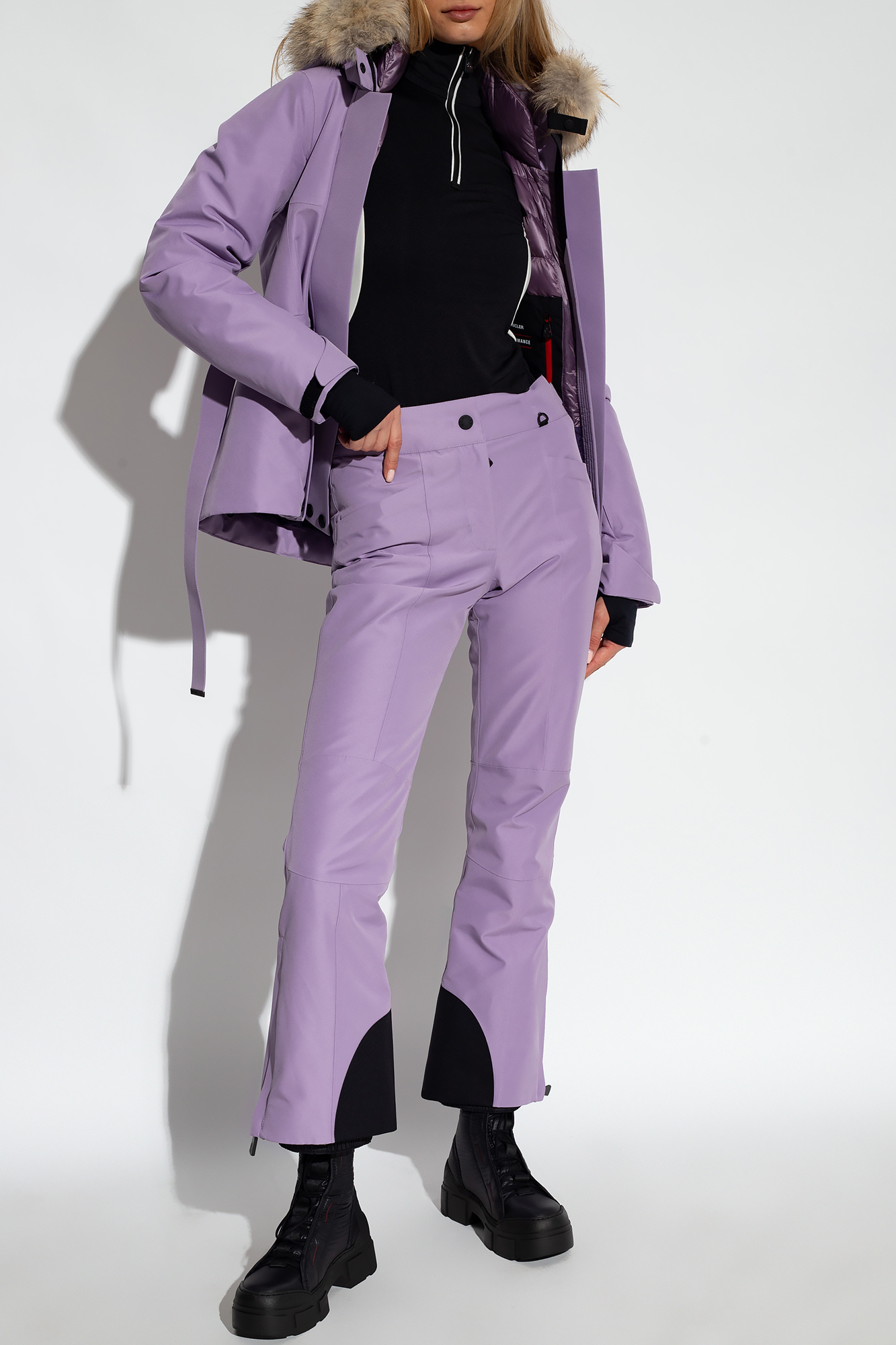 Purple DIESEL Jeans LUSTER nero denim Moncler Grenoble - DONDUP  distressed-effect cropped jeans Blau - SchaferandweinerShops Canada